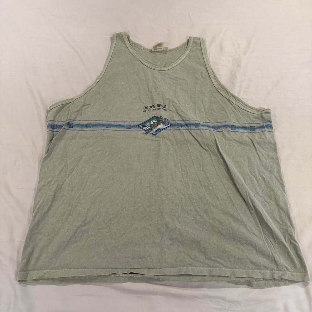 Vintage Alstyle Apparel & Activewear Ocoee River Rafting Tank Top, Size XL